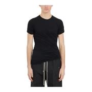 Rick Owens Dubbel T-Shirt i Bomull Black, Herr