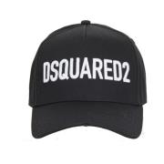 Dsquared2 Logo Baseballkeps Black, Unisex