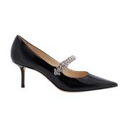 Jimmy Choo Svarta Pumps med Strassband och Stilettklack Black, Dam