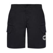 Moschino Cargoshorts Black, Herr