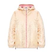 Moschino Monogrammönstrad jacka Beige, Dam