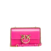 Pinko Cross Body Bags Pink, Dam