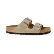 Birkenstock Dam Lädersandaler Beige, Dam