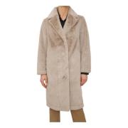 Hetregó Stilfull Cappotto Kappa Beige, Dam