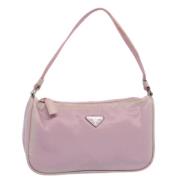 Prada Vintage Pre-owned Tyg prada-vskor Pink, Dam