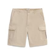 Woolrich Knälånga avslappnade arbetsinspirerade shorts Beige, Herr