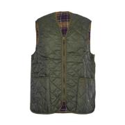 Barbour Quiltad Nylon Gilet Green, Herr