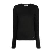 Jil Sander Långärmad T-Shirt Black, Dam