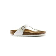 Birkenstock Gizeh Sandaler White, Dam