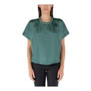 Simkhai Stilig Viskos T-shirt för kvinnor Green, Dam