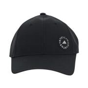 Adidas by Stella McCartney Stilig Polyester Logo Cap Black, Dam