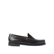 G.h. Bass & Co. Läderloafers med Diamantskuren Mask Black, Herr