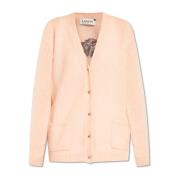 Lanvin Kofta med logotyp Pink, Dam