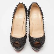 Christian Louboutin Pre-owned Pre-owned Laeder klackskor Black, Dam