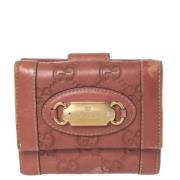 Gucci Vintage Pre-owned Laeder plnbcker Pink, Dam