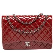 Chanel Vintage Pre-owned Laeder chanel-vskor Red, Dam