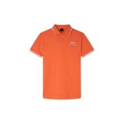 Hackett Herr Polo i 100% Bomull Orange, Herr