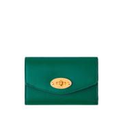 Mulberry Darley Multi-Card Wallet, Malachite Green, Dam