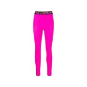 Dolce & Gabbana Leggingsbyxor för kvinnor Pink, Dam