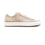 Valentino Garavani Iconographe Print Sneakers Beige, Herr