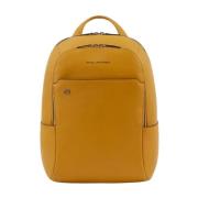 Piquadro Uni Bags Bucket Bag Backpack Yellow Ss23 Yellow, Unisex