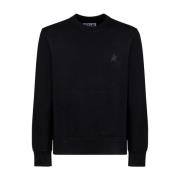 Golden Goose Svart Stjärna Sweatshirt Black, Herr