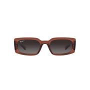 Ray-Ban Rb4395 Solglasögon Kiliane Bio-Based Polarized Brown, Dam