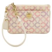 Coach Pre-owned Pre-owned Canvas kuvertvskor Multicolor, Dam