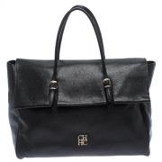 Carolina Herrera Pre-owned Pre-owned Laeder totevskor Black, Dam