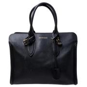 Alexander McQueen Pre-owned Pre-owned Laeder totevskor Black, Dam