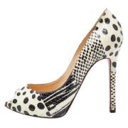 Christian Louboutin Pre-owned Pre-owned Tyg klackskor Black, Dam