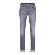 Dondup Stiliga Skinny-Fit Jeans Gray, Herr