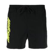 Msgm Casual Shorts Black, Herr