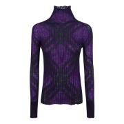 Burberry P.w93 E302.89 Sweaters Purple, Dam