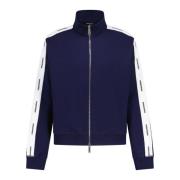 Dsquared2 Bomullsfleece Sportjacka Blue, Herr