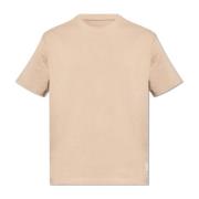 Emporio Armani T-Shirts Beige, Herr