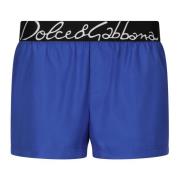 Dolce & Gabbana Blått havskläder med logotyp Blue, Herr