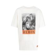 Heron Preston T-shirt med grafiskt tryck White, Herr