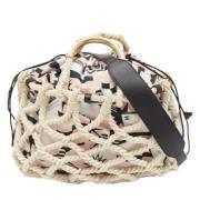 Chanel Vintage Pre-owned Tyg totevskor Multicolor, Dam