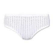 The Attico Briefs med glittrande applikationer White, Dam