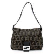 Fendi Vintage Pre-owned Canvas fendi-vskor Brown, Dam