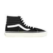 Vans Svarta Sk8-Hi Canvas Sneakers Black, Herr