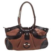 Salvatore Ferragamo Pre-owned Pre-owned Laeder handvskor Brown, Dam