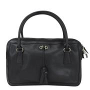 Salvatore Ferragamo Pre-owned Pre-owned Laeder handvskor Black, Dam