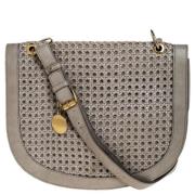 Stella McCartney Pre-owned Pre-owned Laeder axelremsvskor Gray, Dam