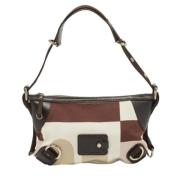 Bally Pre-owned Pre-owned Canvas handvskor Multicolor, Dam