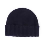 Drumohr Blå Vinter Beanie Mössa Blue, Herr