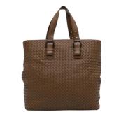 Bottega Veneta Vintage Pre-owned Laeder handvskor Brown, Dam