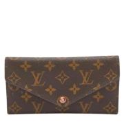 Louis Vuitton Vintage Pre-owned Belagd canvas plnbcker Brown, Dam