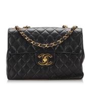 Chanel Vintage Pre-owned Laeder handvskor Black, Dam